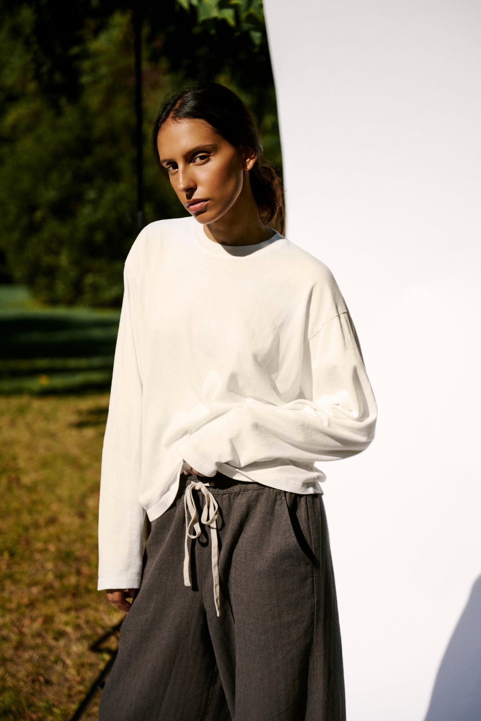 THE BOXY LONG SLEEVE TEE